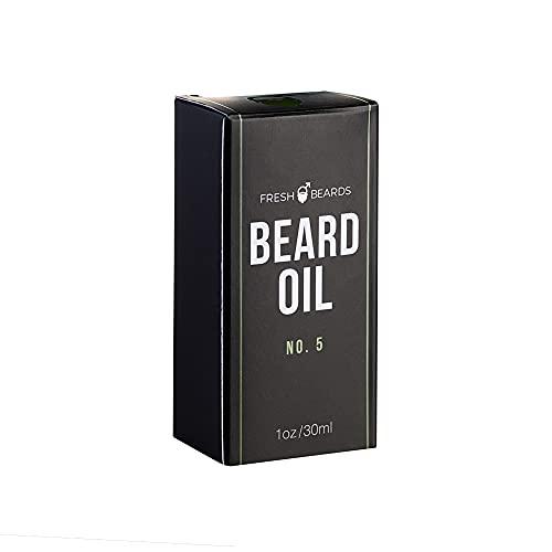 Fresh Beards Fresh Beards Tea Tree & Lemon Beard Oil - Softens, Reduces Itch & Dandruff - 1 Fl Oz