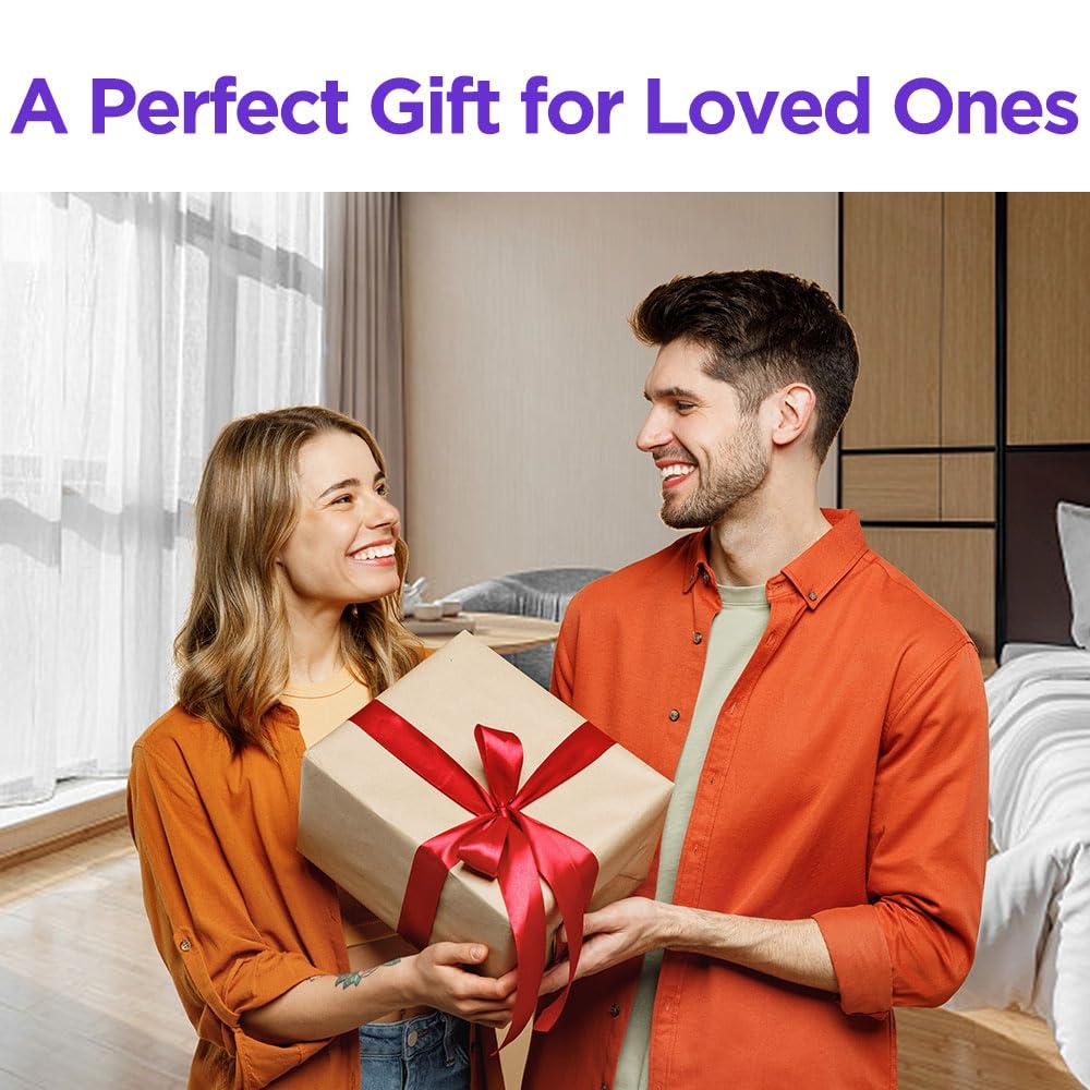 UNOISETION UNOISETION Diamond Microdermabrasion Machine, 4 in 1 Professional Dermabrasion Facial Machine with LED Display and Silicone Tips, Home Use Facial Skin Care Equipment