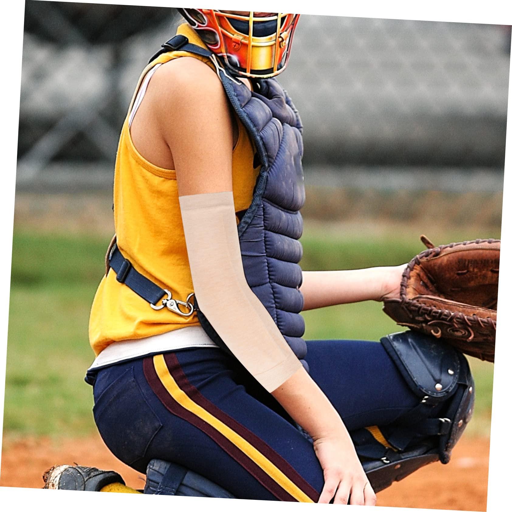 SOLUSTRE SOLUSTRE 2sets Elbow Covers for Summer Outdoor Sports Elbow Sleeve Braces Pads Elbow Sleeve Covers for Running Sports Compression Sleeves Elbow Supplies 3pairs*2