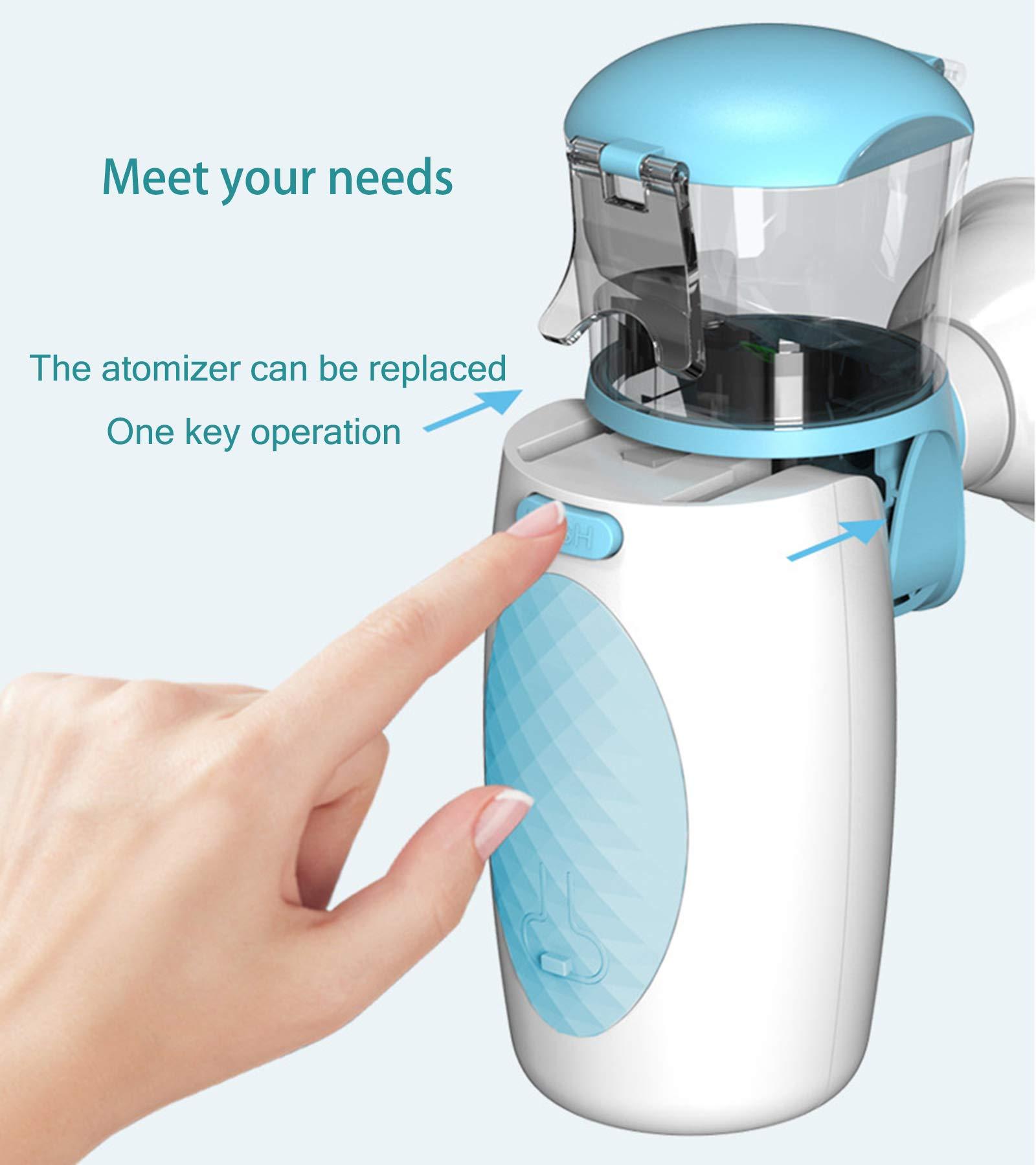 Zony Zony Nano Spray Facial Mister USB Rechargeable, Handheld 24ml Face Steamer for Facial, Used for Moisturizing, Skin Care, Deep Cleansing Makeup, Eyelash Extension,Pink