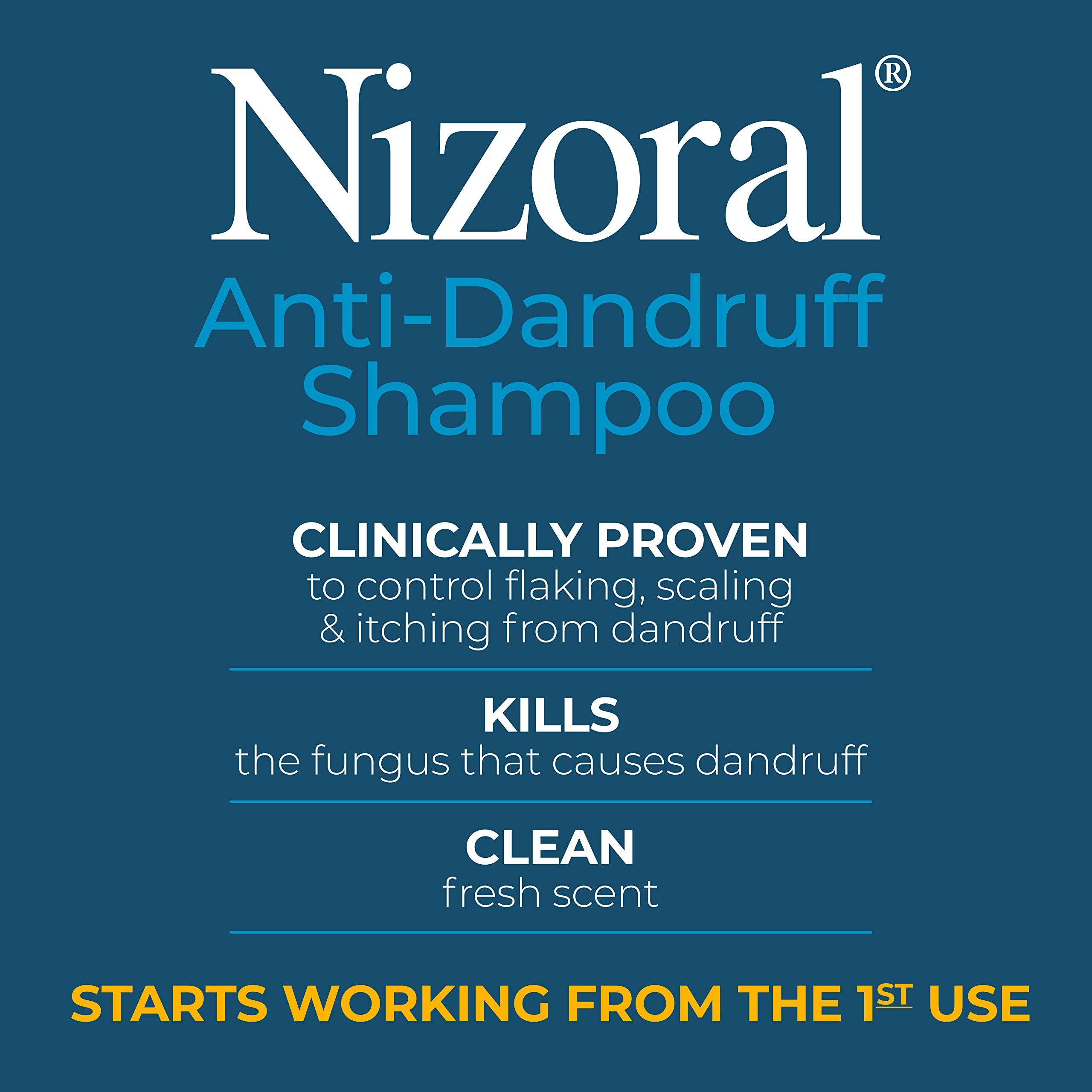 Nizoral Nizoral Anti-Dandruff Shampoo Fresh Scent 14 Fl Oz (7 Oz. each, Pack of 2)