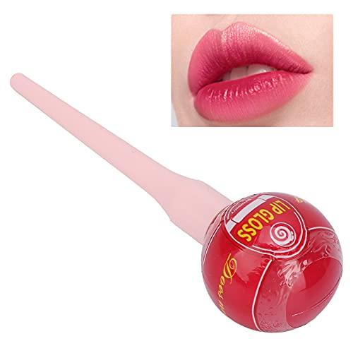 YUYTE Liquid Lipstick, Liquid Lipsticks For Women Lollipop Lipstick, Waterproof Long Lasting Lipgloss For Women Makeup 6 Ml (Strawberry)