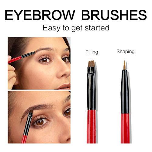 SACE LADY SACE LADY Eye Make Up Set Waterproof Eyebrow Gel with Brow Brushes+ Eyebrow Powder Cream, Long Lasting Pigmented Eye Brow Tinted Corrector Makeup Kit