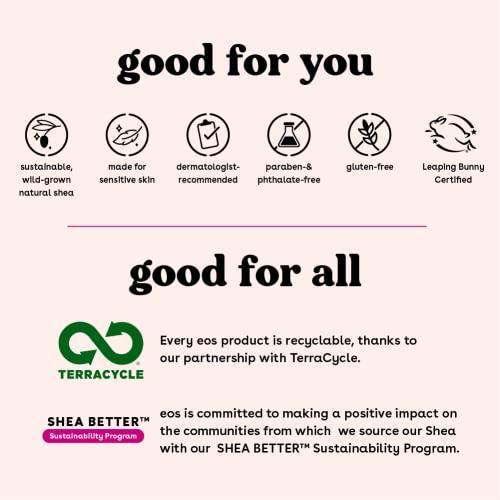 eos eos Chill Vibes Lip Balm Variety Pack- Chamomile, Eucalyptus Mint, Sweet Mint & Vanilla Bean, All-Day Moisture Lip Care Products, 0.14 oz, 4-Pack