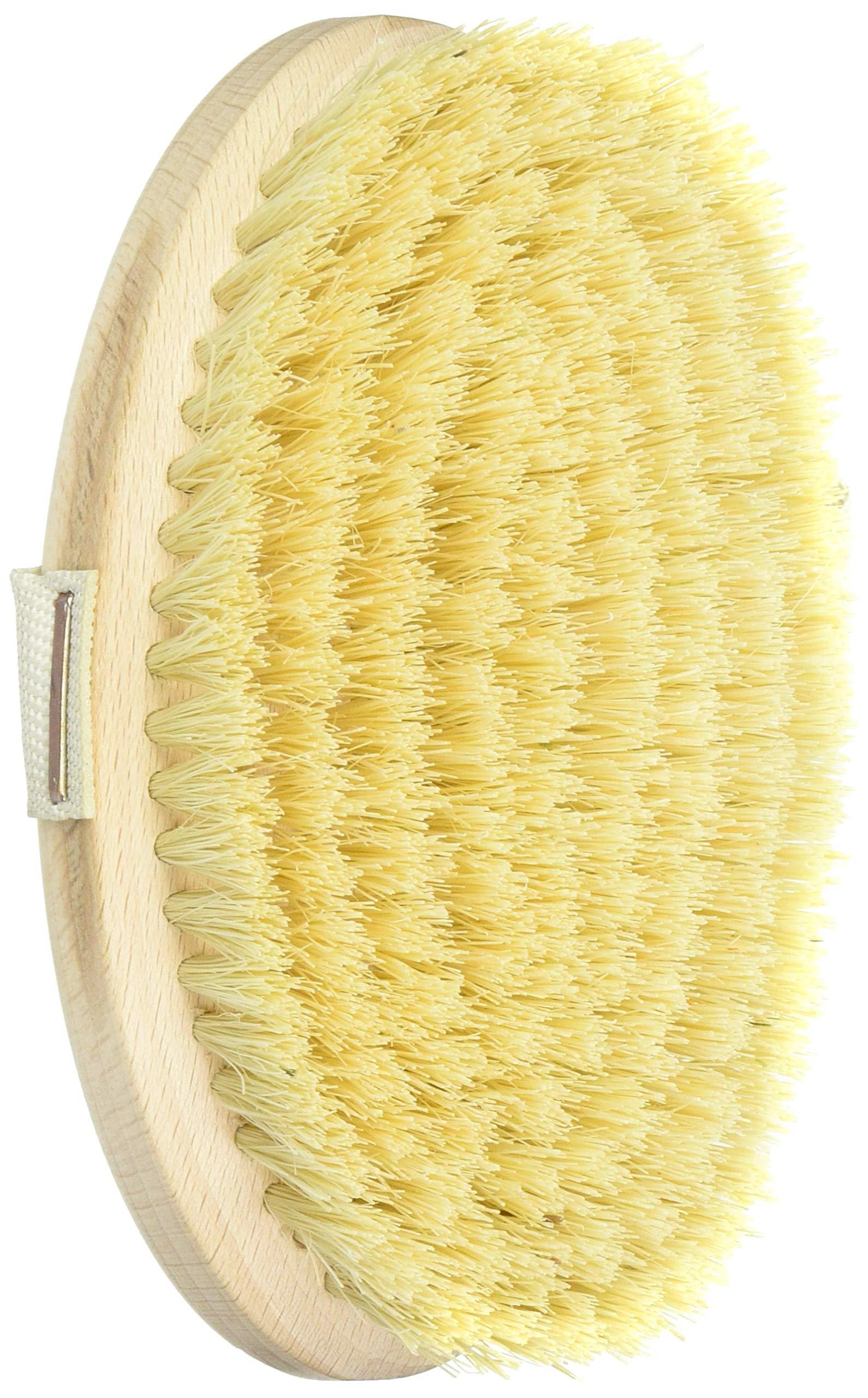 Dr Hauschk Dr Hauschk (DRHF0), Body Brush with Detachable Handle Beech Bristle Sisal Medium Vegan