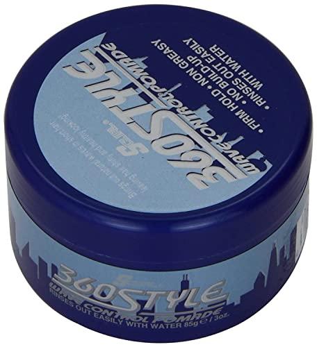 Luster's Lusters S-Curl 360 Wave Control Pomade 3 Ounce (88ml) (6 Pack)