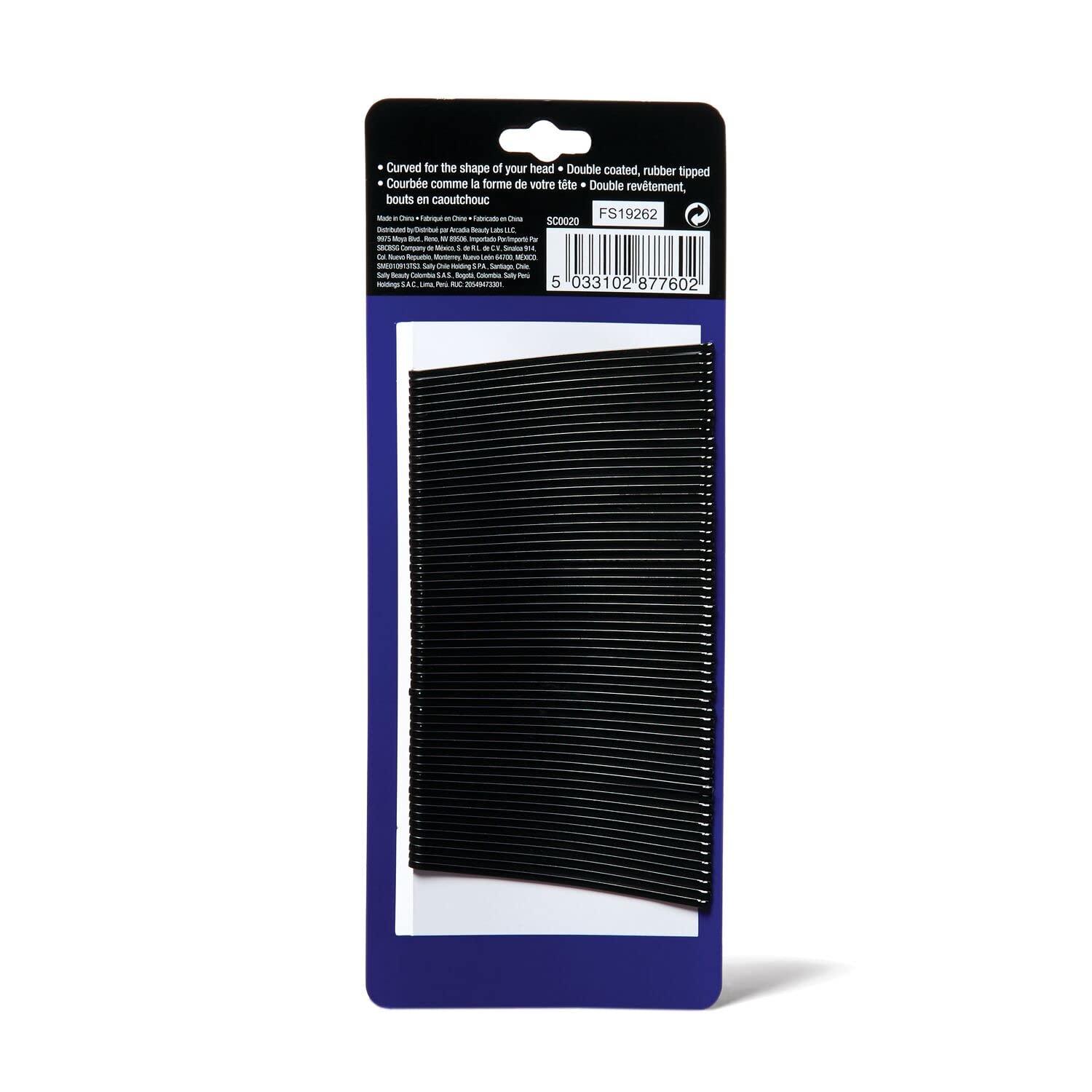 Salon Care Salon Care Curved Bobby Pins Black Black