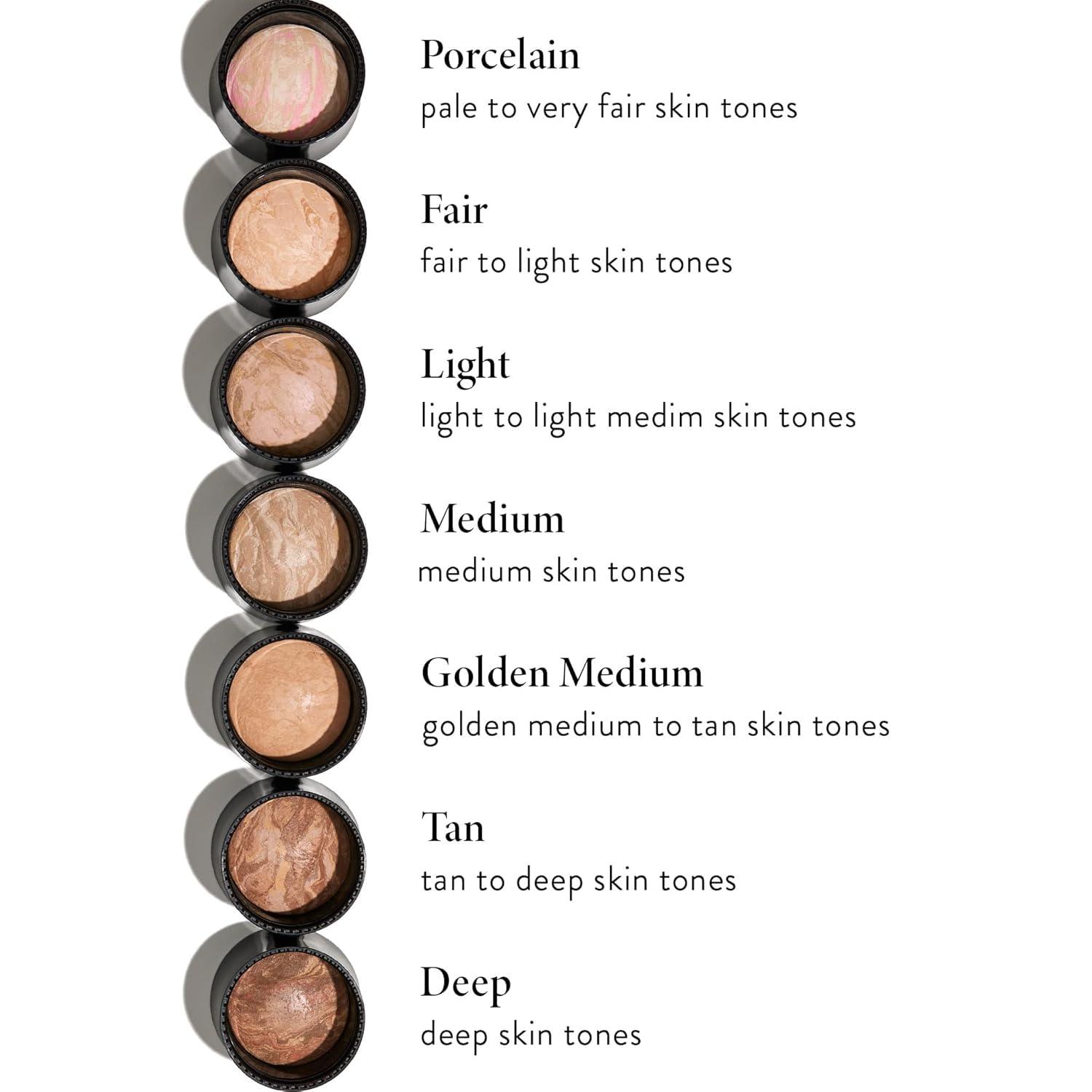 LAURA GELLER NEW YORK LAURA GELLER NEW YORK Award-Winning Baked Balance-n-Brighten To Go Color Correcting Powder Foundation - Fair - Buildable Light to Medium Coverage - Demi-Matte Natural Finish