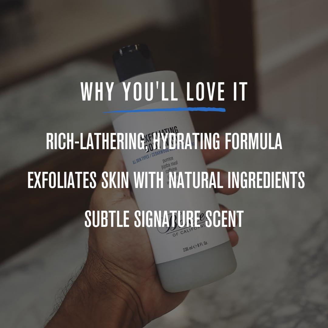 Baxter of California Baxter of California Exfoliating Body Wash with Pumice and Jojoba Meal, 8 Ounce