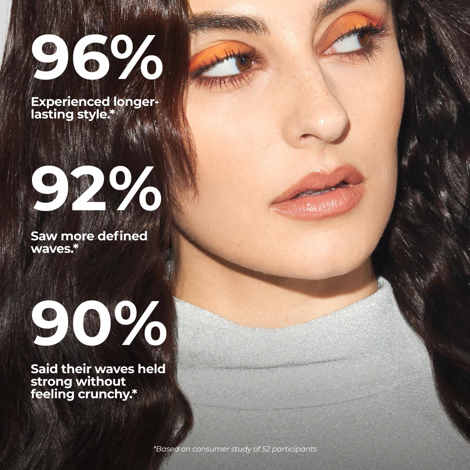 XMONDO XMONDO Hair Wavetech Extra Hold Wave Foam - Vegan Formula with Pro-Vitamin B5 and Anti-Frizz Nutrients to Fight Static, Control Frizz, and Enhance Your Wavy Hair, 6.7 Fl Oz 1-Pack