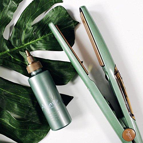 Agave HEALING OIL Agave Vapor Infusion Heat-Activated Leave-In Conditioner for Smooth Hydrated Hair, 3 fl oz