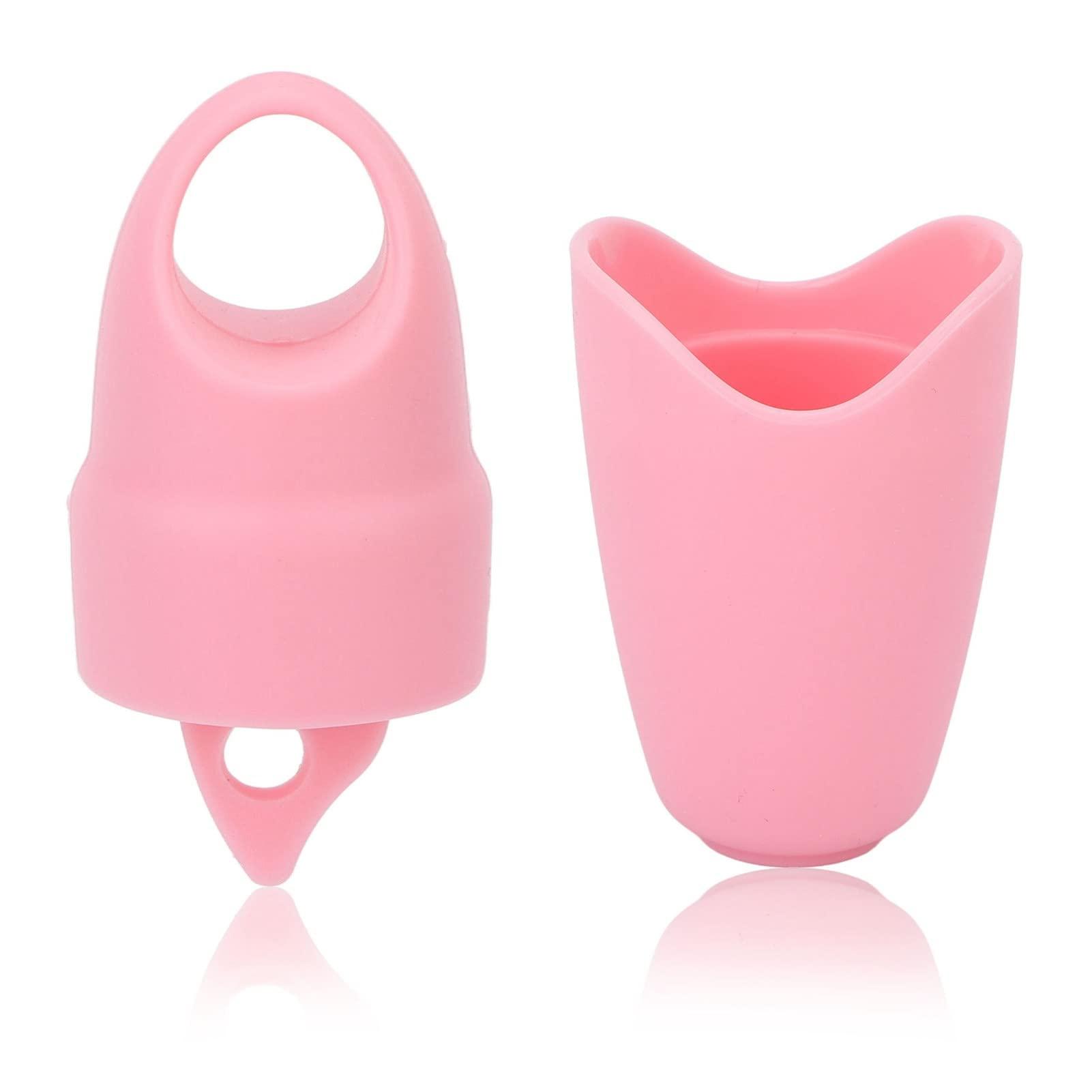 YUSHANCHENG V Shaped Design DIY Making Calming Removing Puffiness Silicone Face Ice Mold Beauty Care (Pink)