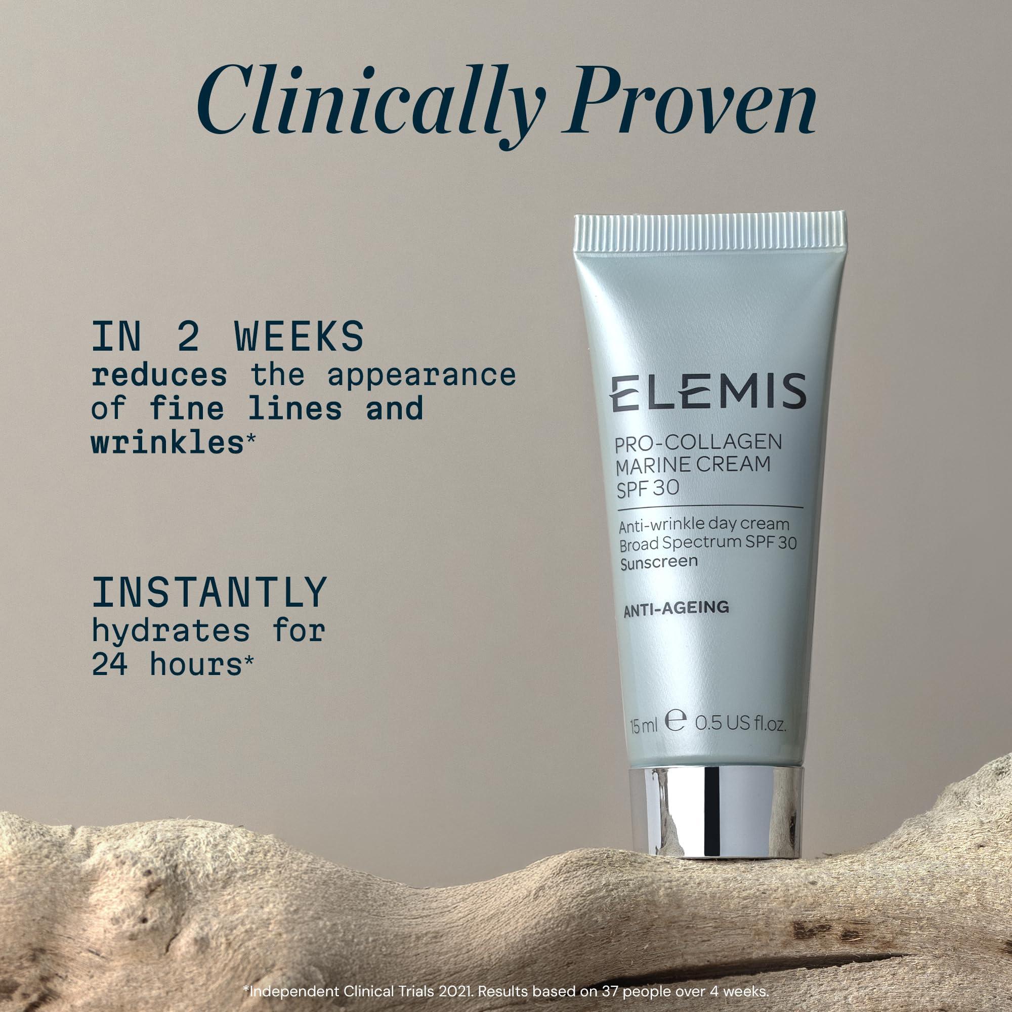 ELEMIS ELEMIS Pro-Collagen Marine Cream with SPF 30, Face Moisturizer with SPF, Moisturizer Face Cream, Hydrating Face Moisturizer for Dry Skin, Best Moisturizer for Aging Skin, Anti Aging Gel Moisturizer