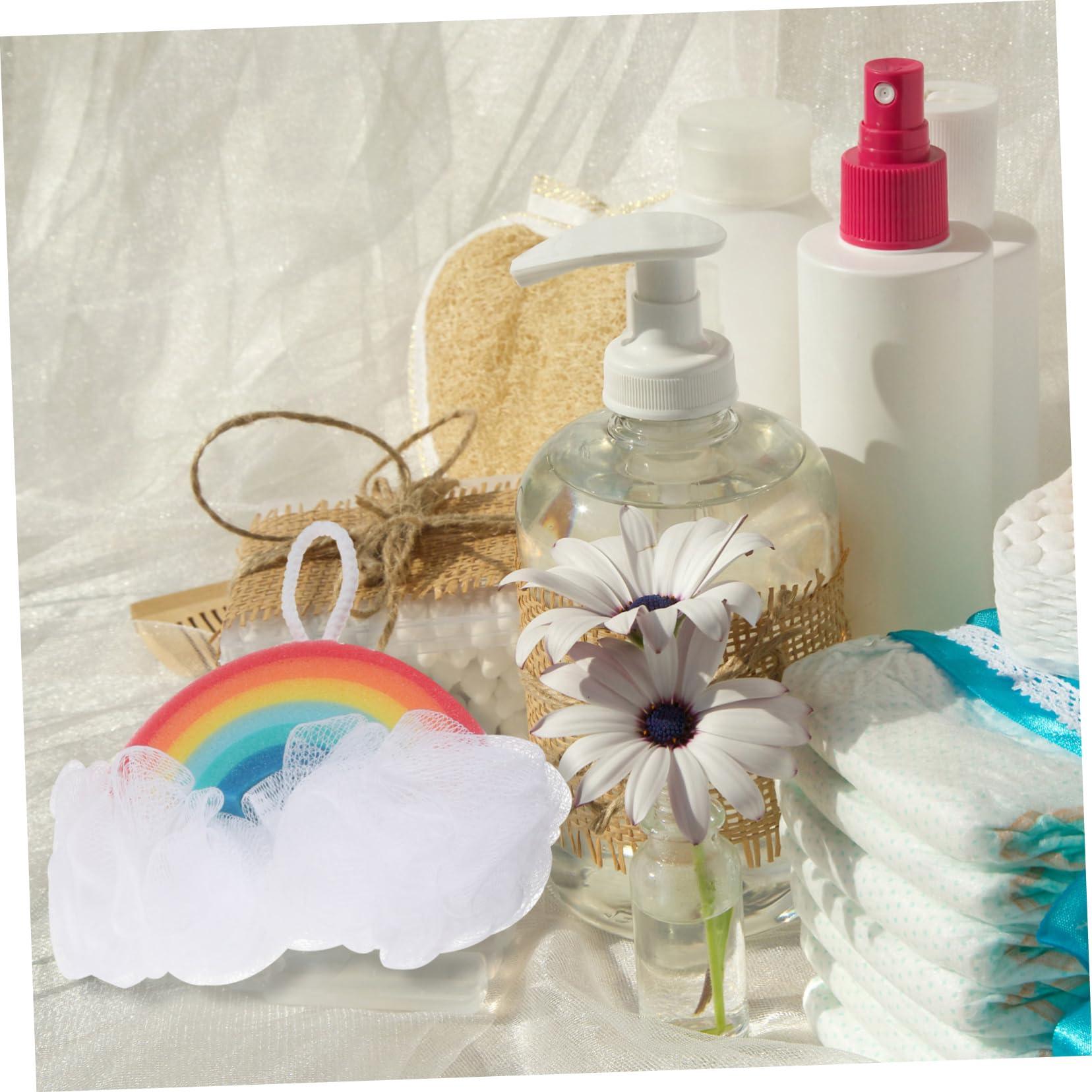 BELLIFFY BELLIFFY Girls Bath Sponge Bath Sponges Girls Girls\' Shower Sponge Kids Bath Sponge Gentle Exfoliating and Comfortable Sponge Set