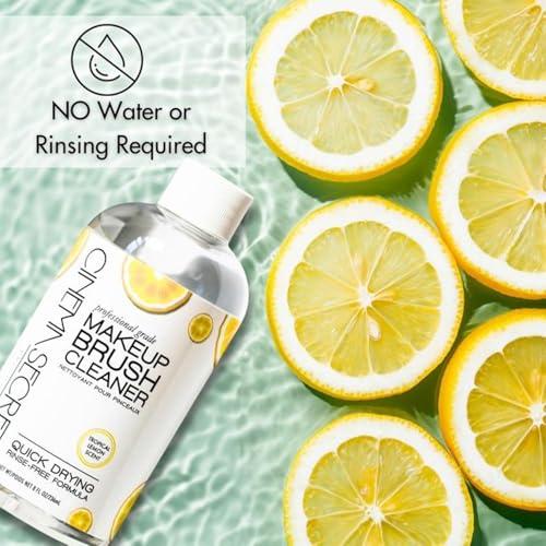 CINEMA SECRETS Cinema Secrets Professional Makeup Brush Cleaner, 2 fl oz, Lemon