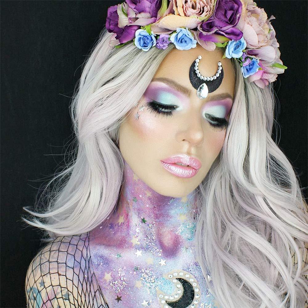 Mehron Mehron Makeup Paradise Glitter FX | Professional Cosmetic for Makeup & Art | Vibrant & Shimmering Loose Glitter .25 oz (7 g) (Opalescent White)