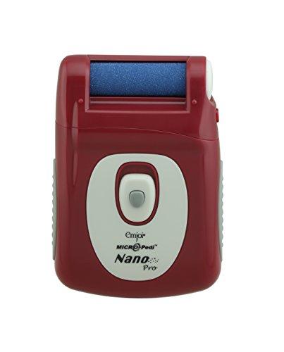 Emjoi Emjoi Micro-Pedi Nano Pro Callus Remover w/Manicure Kit & Extra Rollers (Burgundy)
