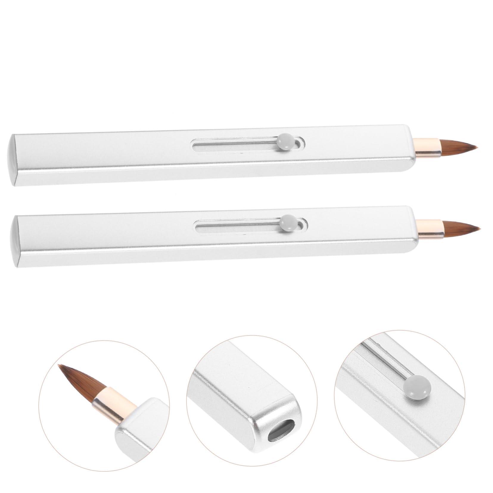 Baluue Baluue Lipstick Makeup Brush Set Retractable Lip Brush Single Head Lip Applicator Portable Lip Liner Brush Women's Makeup Tool