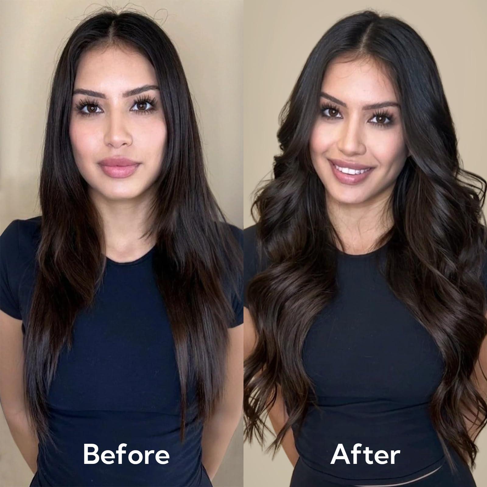 hotbanana HOTBANANA Tape in Hair Extensions, 26 Inch 40pcs 120g Dark Brown Tape in Hair Extensions Human Hair Tape Hair Extensions Straight Remy Human Hair Tape in Extensions