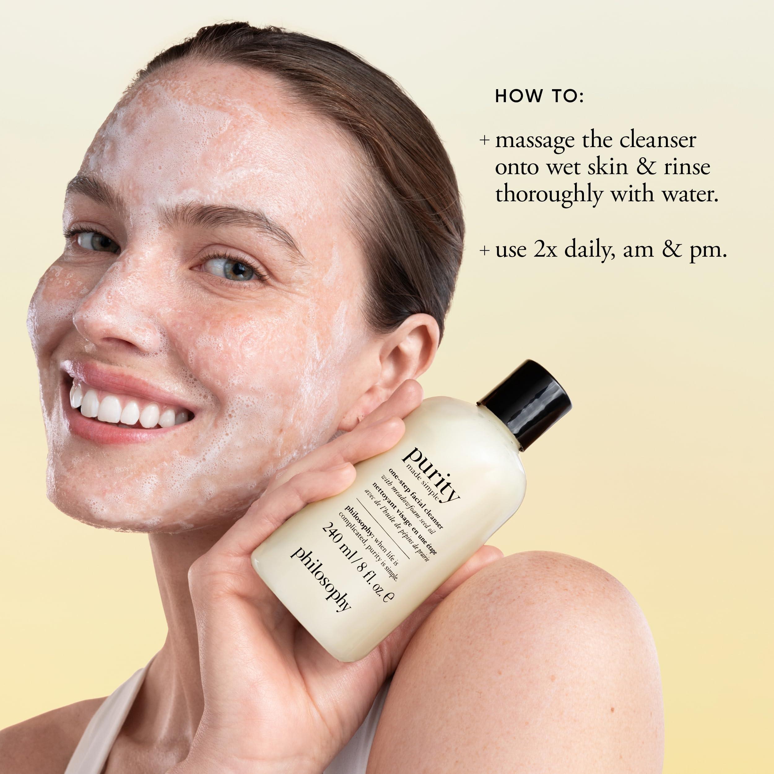 philosophy philosophy purity made simple facial cleanser 8 fl oz