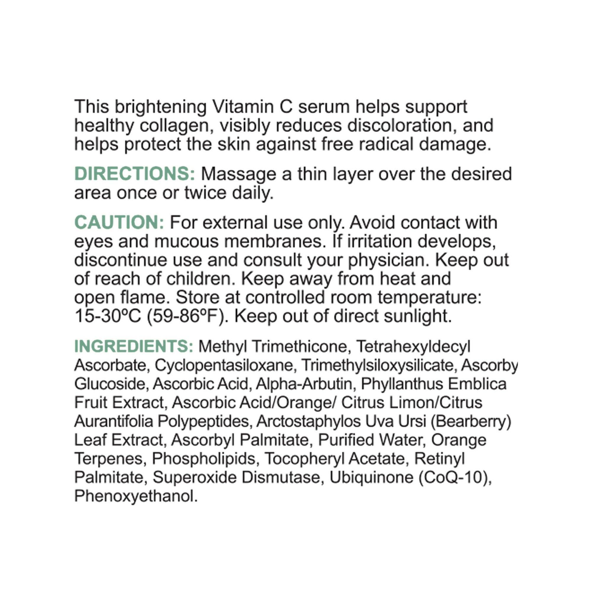 Replenix Replenix Vitamin C Pro Collagen Serum, Brightening Anti-Aging Face Treatment with Medical-Grade Antioxidants for Skin Discoloration (0.24 fl oz)