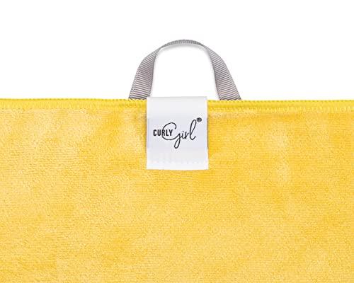 Curly Girl Curly Girl Microfiber Hair Towel - Anti-Frizz, Absorbent, Fast Drying - for Curly Hair - Microfiber Hair Towel for Curly Hair