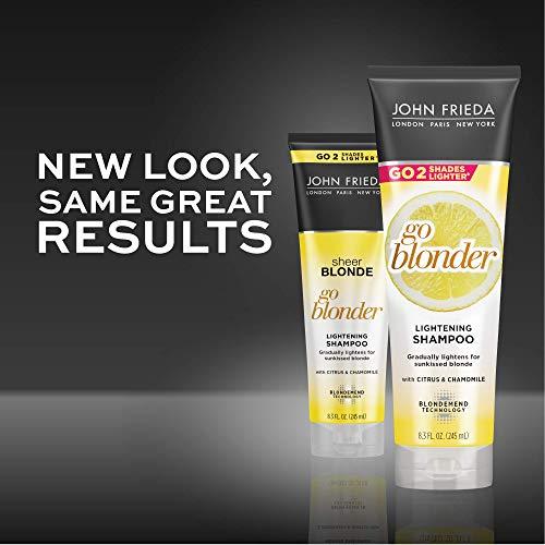 John Frieda John Frieda Sheer Blonde Go Blonder Lightening Shampoo, 8.45 Fluid Ounce (Pack of 2)
