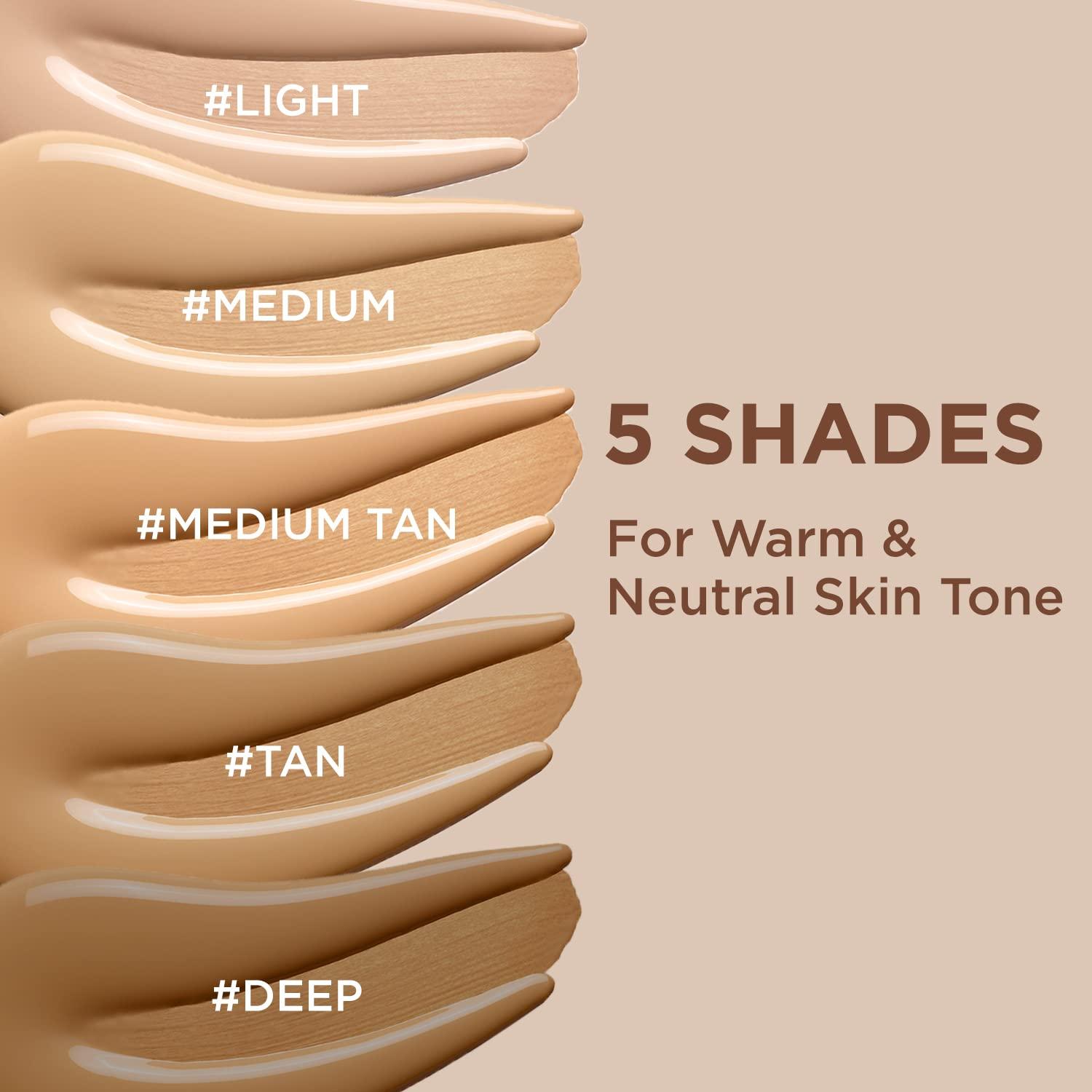Touch in Sol TOUCH IN SOL Pretty Filter Perfect Finish Foundation for Flawless, Natural Look - Lightweight and Full-Coverage Matte Base for All Skin Types, 1.18 fl.oz. (#3 Medium Tan)