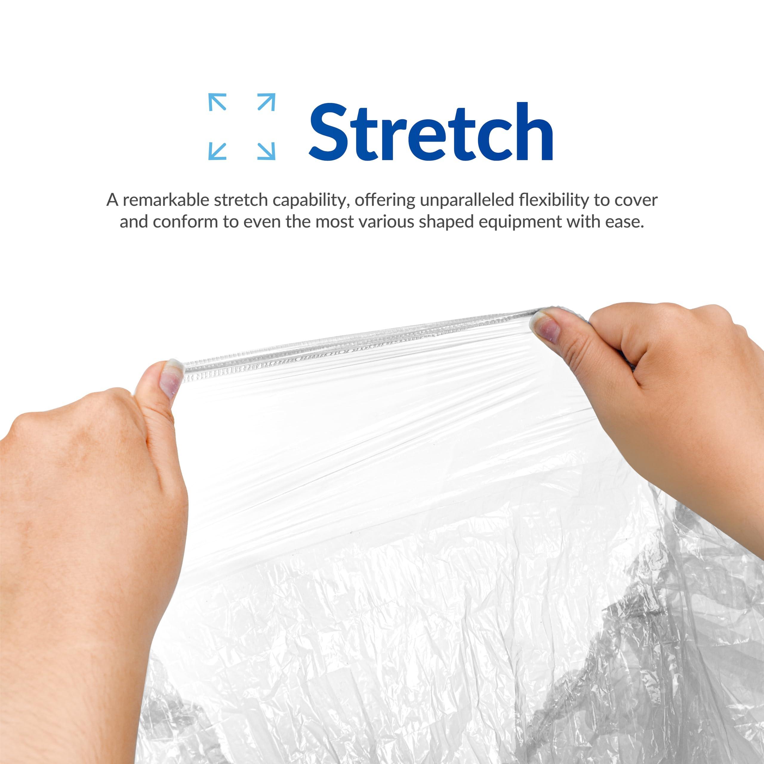 TP PLastic TP PLastic Pedicure Bags for Feet Pedicure Liners Disposable, Spa Liners for Pedicure 48\'\' X 48\'\' X 9.5 mic Spa Liners Foot (Clear | 400 psc, 48 in x 48 in x 9,5 mic)