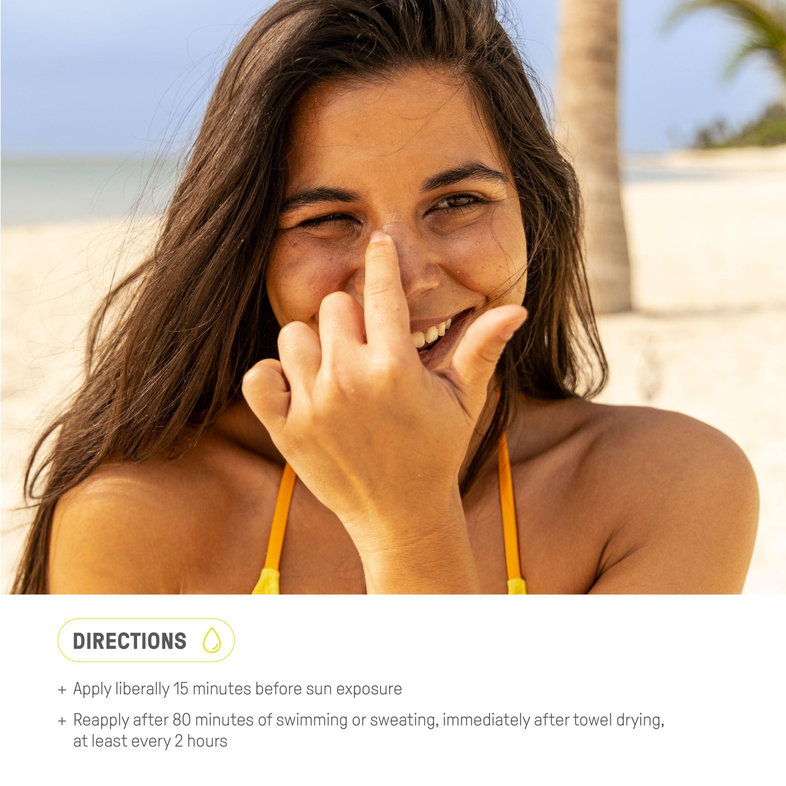 RAW ELEMENTS Raw Element Ultra-Moisturizing Face Tint Sunscreen, SPF 30+, Non Toxic Mineral Face Cream, Non Nano Zinc Oxide, Reef Friendly, Safe for All Ages, 0.5 oz, Bronze, Pack of 1