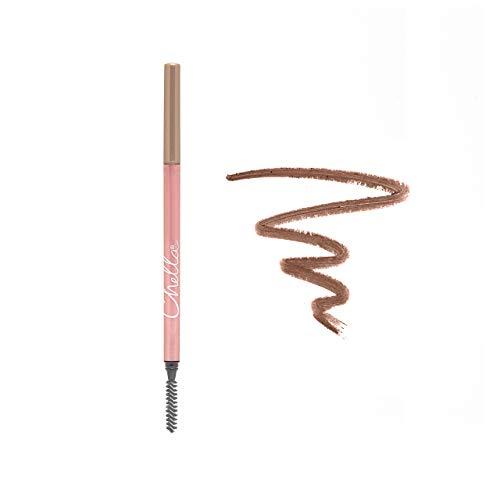 Chella Chella Good Drama Vegan Mascara and Eyebrow Pencil Bundle, Luscious Light Brown