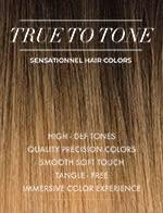 Sensationnel Sensationnel Empire Yaki weave hair - Empire straight human hair yaki texture hair for weaving and sew in styles - Empire Yaki 1 pack (18 inch, T1B/27)