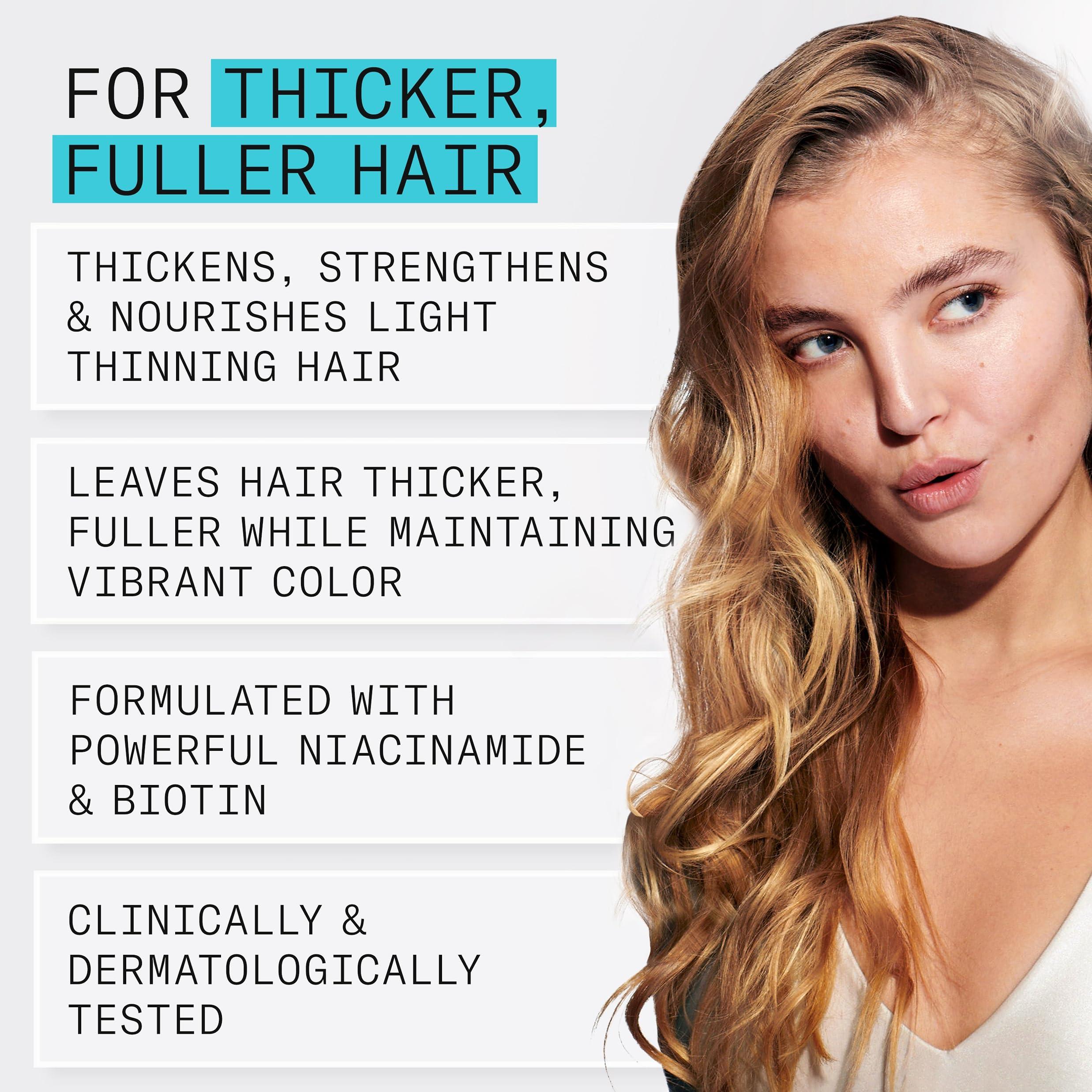 Nioxin Nioxin System 3 Scalp + Hair Shampoo - Hair Thickening Shampoo For Damaged Hair with Light Thinning, 33.8 fl loz (Packaging May Vary)