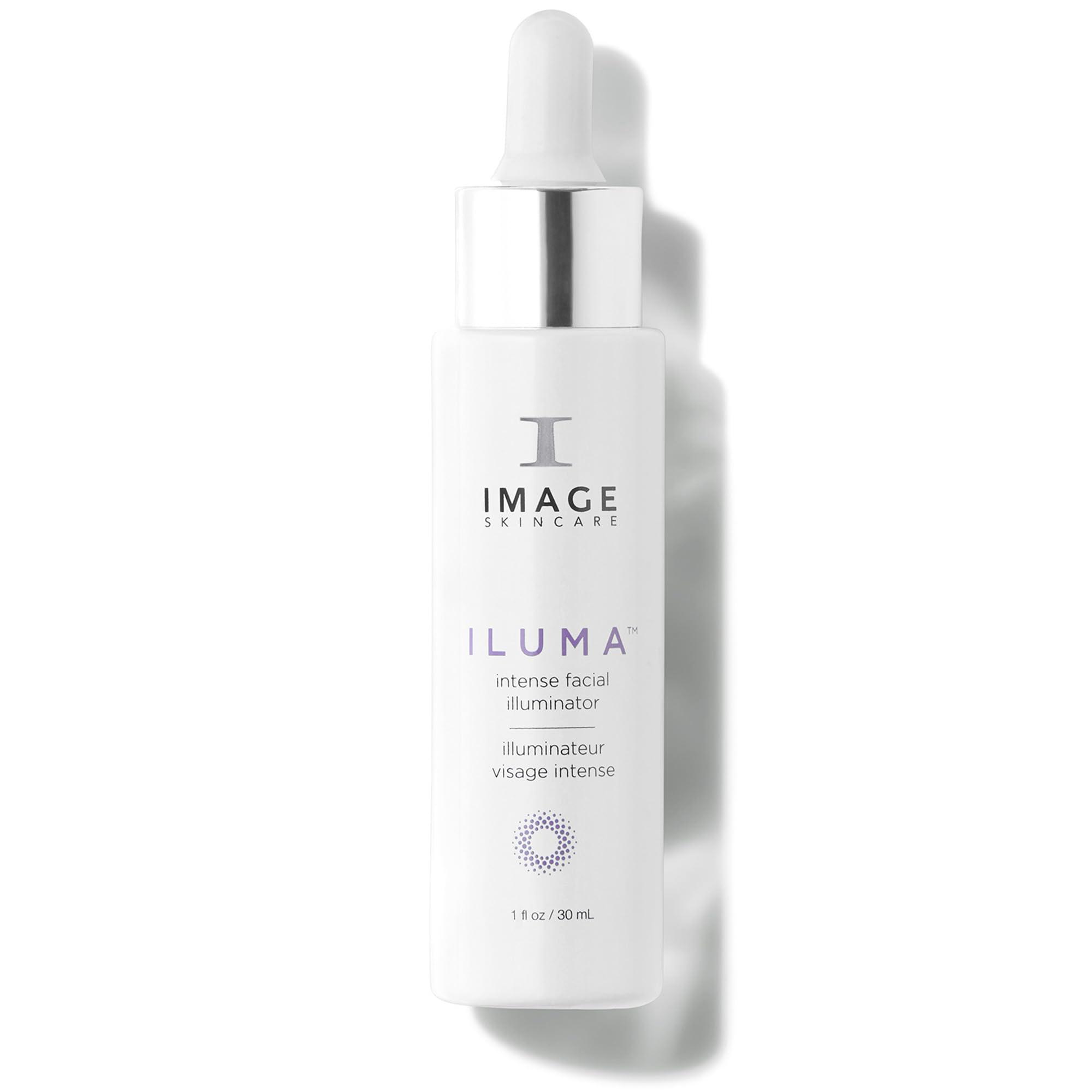 IMAGE Skincare IMAGE Skincare, ILUMA Intense Facial Illuminator, Instantly Visible Brightening Serum and Face Corrector with Vitamin C, 1 fl oz, White
