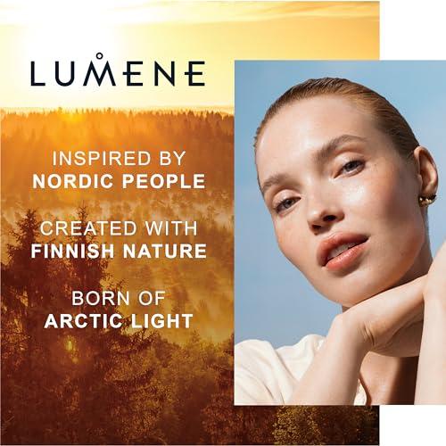 Lumene Lumene Color Correcting CC Cream - Lightweight Foundation with Medium Coverage - Redness Reducing Face Makeup for a Glowing Complexion - Vegan Formula + Suitable for All Skin Types - Deep (1 fl oz)