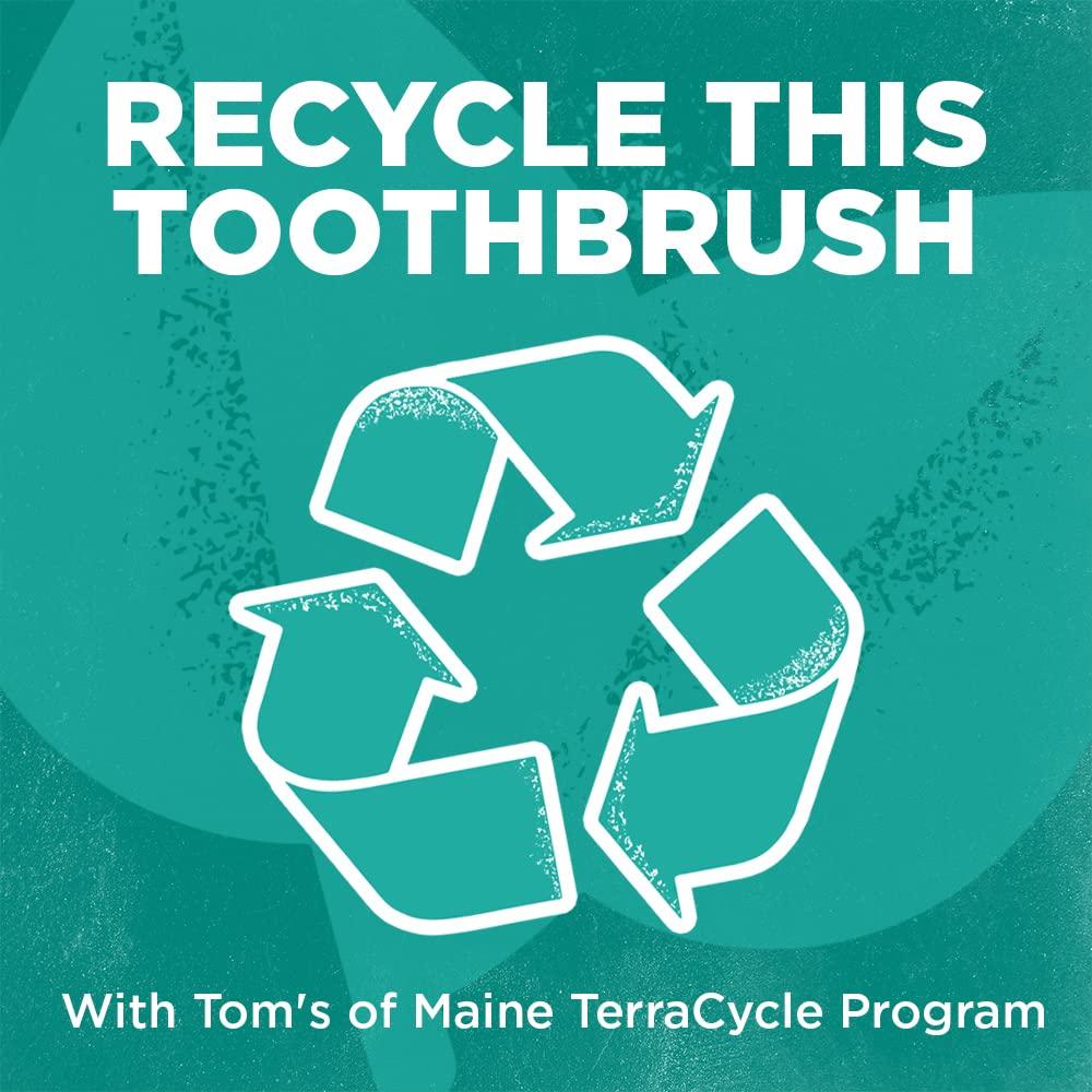 Tom's of Maine Tom\'s of Maine Whole Care Toothbrush, Soft, 4-Pack