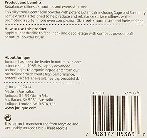 Jurlique Jurlique Rose Silk Translucent Powder Setting Powder Makeup Red 0.35 Ounce (Pack of 1)