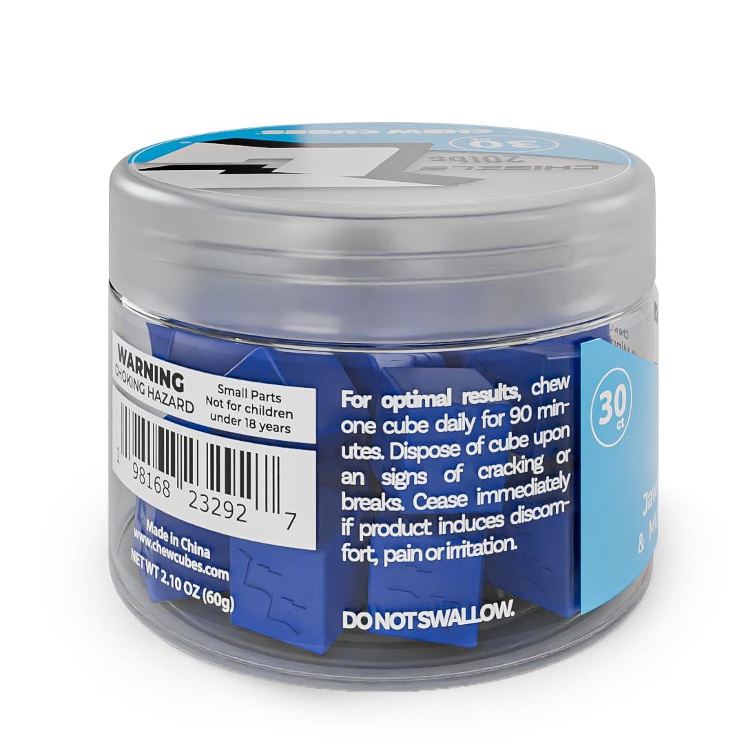 Chew Cubes ChewCubes CHISELS - 20lbs, 30ct; Chiseled Jawline