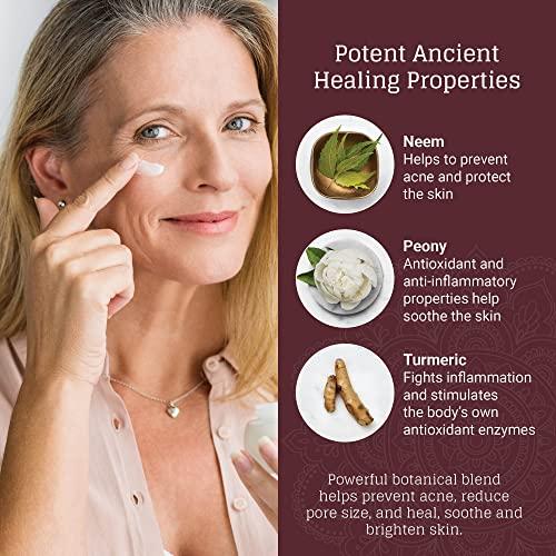 Avya Skincare AVYA Eye Bright Cream (0.17oz / 5ml) - Advanced Ayurvedic Skincare/Caffeine Reduces Dark Circles and Puffiness/Tightens and Reduces Fine Lines Around Eyes