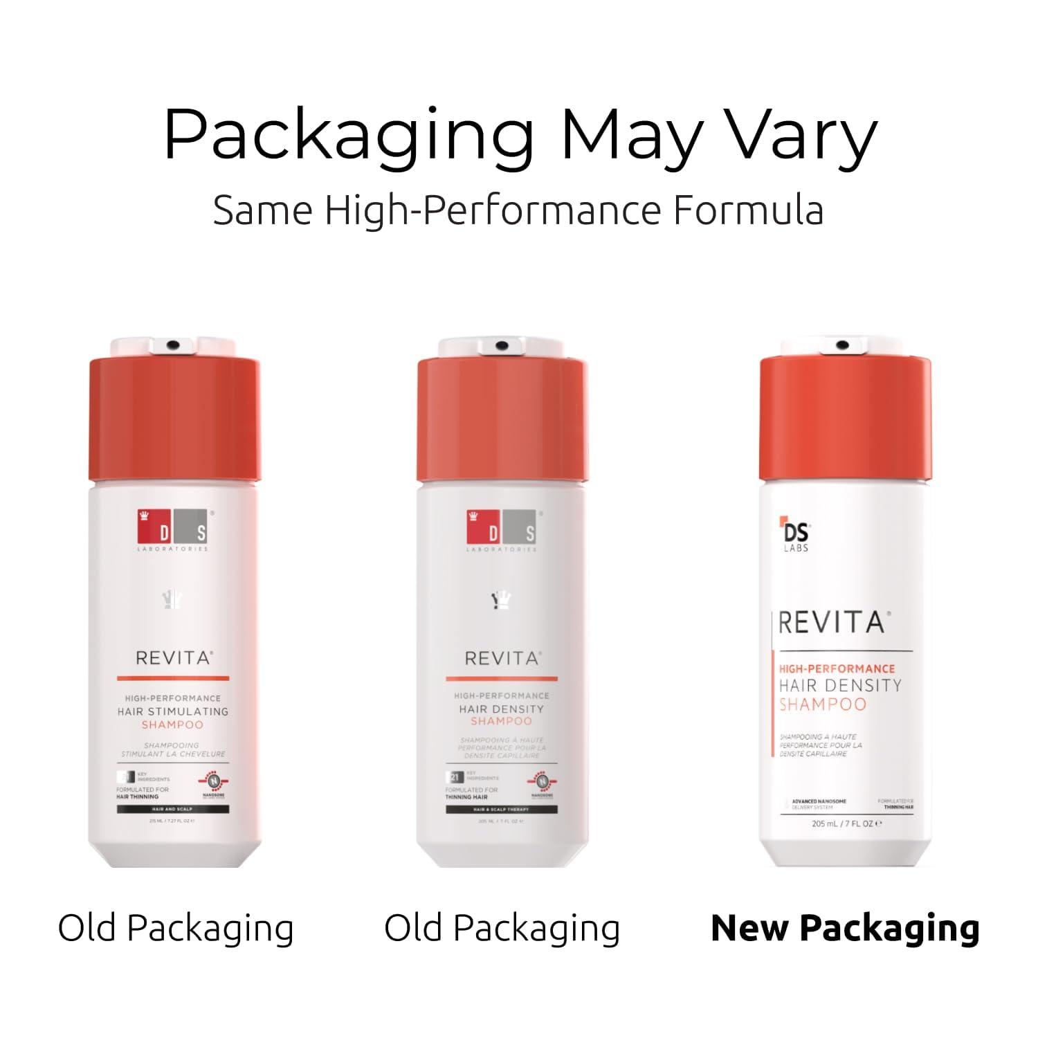 DS Laboratories DS Laboratories Revita Shampoo For Thinning Hair and Silicone Brush