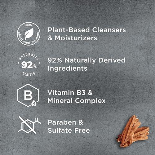 DOVE MEN + CARE Dove Men+Care 2-in-1 Shampoo + Conditioner Sandalwood & Cardamom Oil for Thick & Full Hair, + Vitamin B3 & Mineral Complex, 17.5 oz