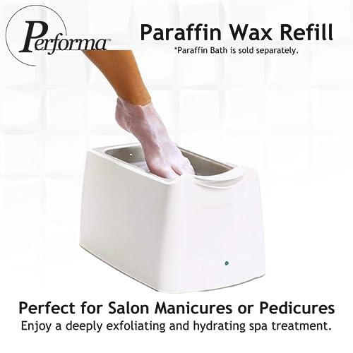 Performa Performa Paraffin Wax Refill, 1 Pound Lavender Scented Beads, Case of 6, Paraffin Bath Wax, Medical Grade Paraffin Wax for Paraffin Bath, Wax Refill for Wax Bath, Good for Hands & Feet
