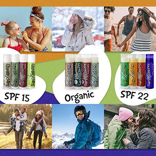 Lizard Lips Lizard Lips SPF 22 Lip Balm - Original Vanilla 4 Pack (4)