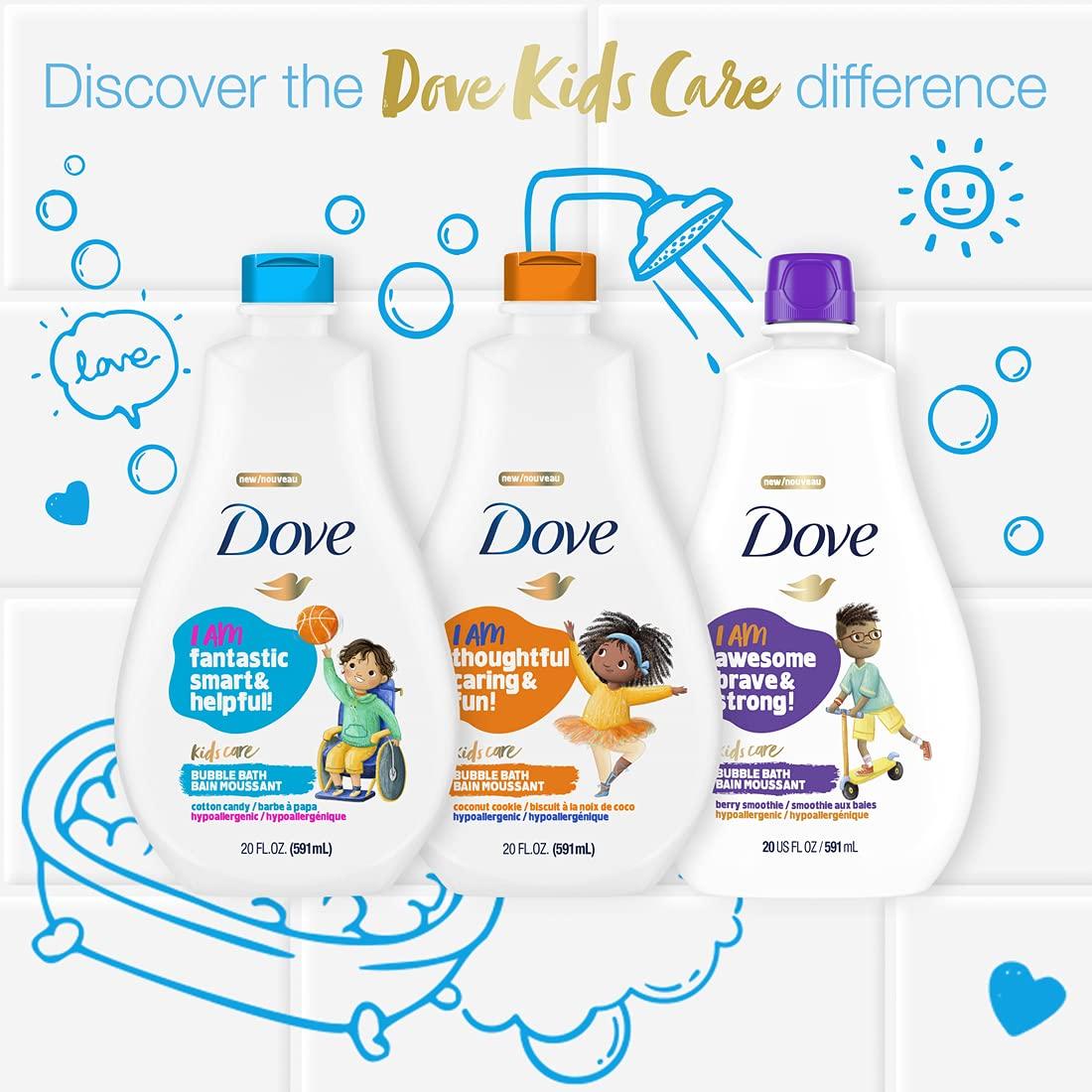 Dove Dove Foaming Body Wash For Kids 4 Count Berry Smoothie Hypoallergenic Skin Care 13.5 oz