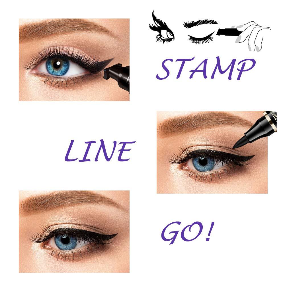 iMethod iMethod Eyeliner Stamp 2 Pens Winged Eyeliner Stamp, Perfect Wing Cat Eye Stamp, Long Lasting Liquid Eye Liner, Waterproof & Smudgeproof Makeup
