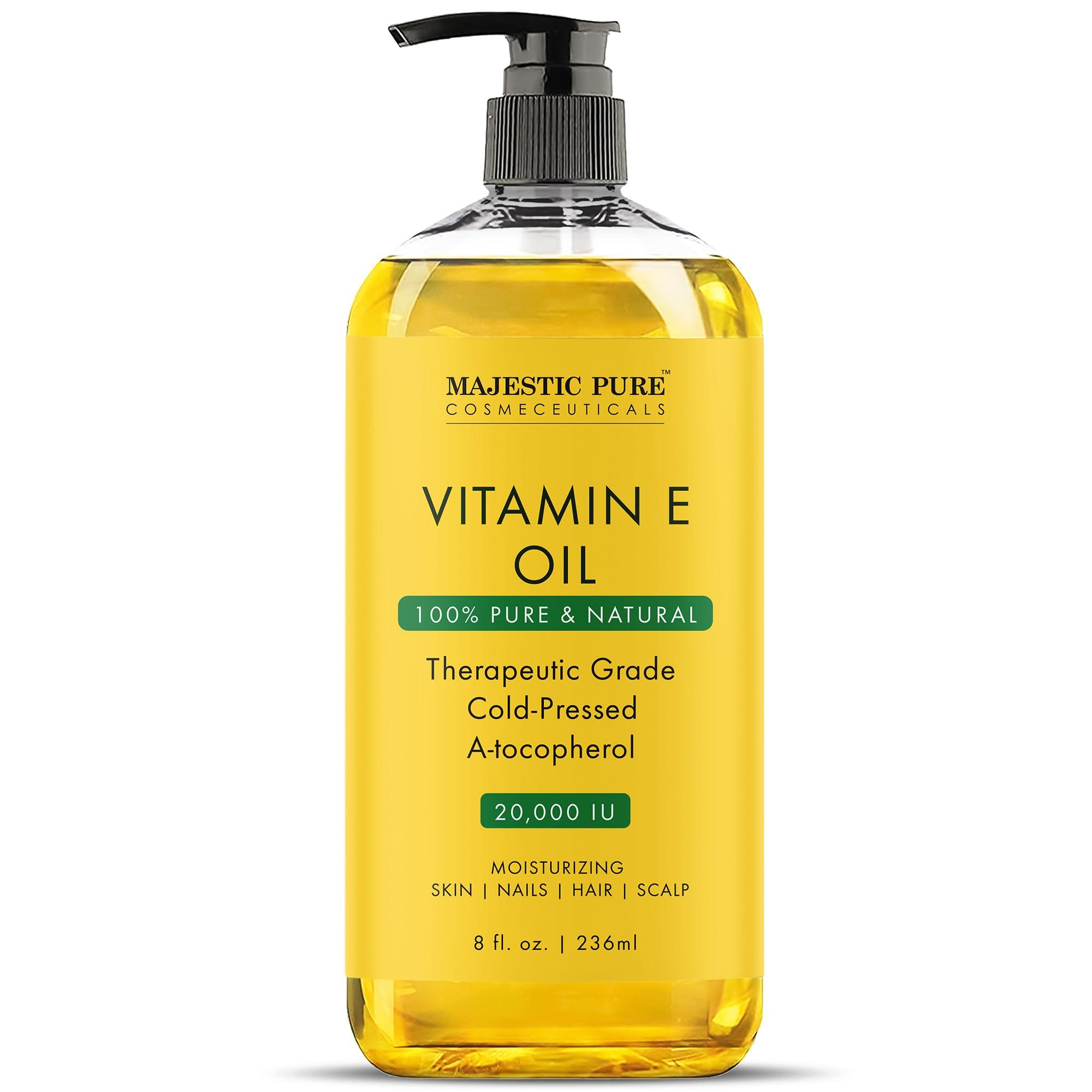 MAJESTIC PURE Majestic Pure Vitamin E Oil and Organic Jojoba Oil8 fl oz each