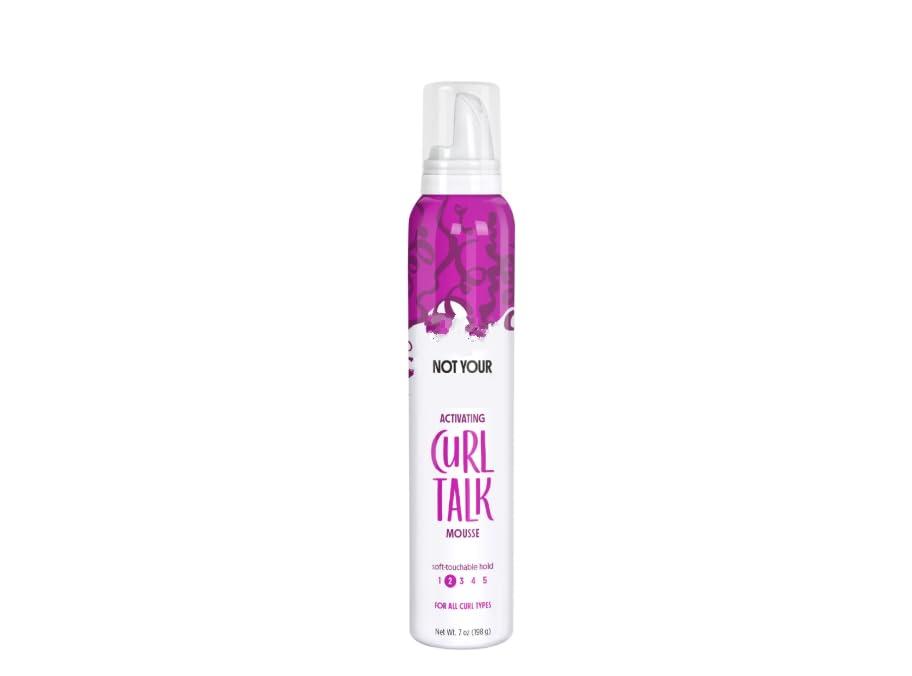 Brand_not_Mother Curl Talk Curl Activating Hair Mousse for Lightweight Hold from_' ' , 7 oz