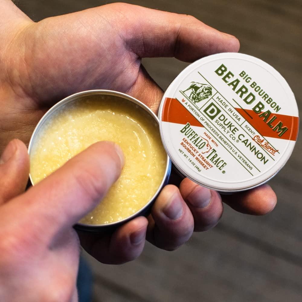 Duke Cannon Supply Co. Duke Cannon Supply Co. Big Bourbon Beard Care Collection Gift Bundle (3 Piece Set) - Beard Wash, Balm and Oil (Oak Barrel Scent)