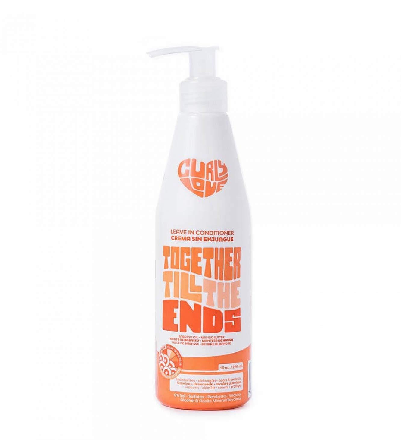 Afro Love Curly Love Curl Definer Styling Cream 10 oz (290ml) - For More Defined, Hydrated and Shiny Curls