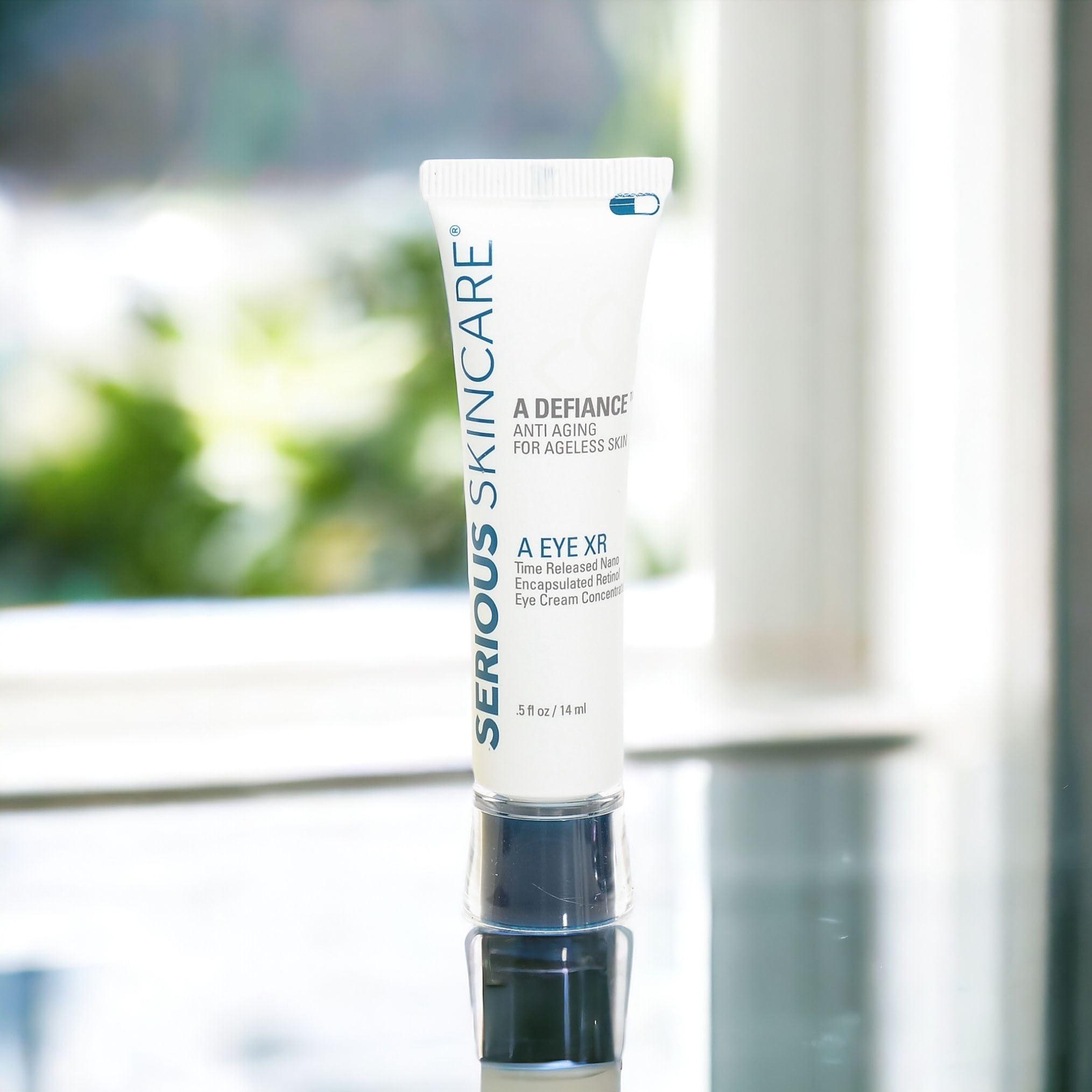 Serious Skincare Serious Skincare - Retinol Vitamin A Eye XR Under Eye Cream Concentrate - Reduce Fine Lines, Dark Circles & Puffiness - Daily Wrinkle Cream - Anti-Aging - Line Smoothing Skin Care Treatment - 0.5 oz